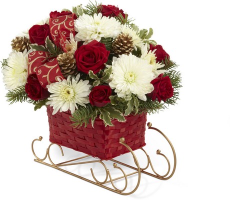 Season's Sleigh Ride Bouquet